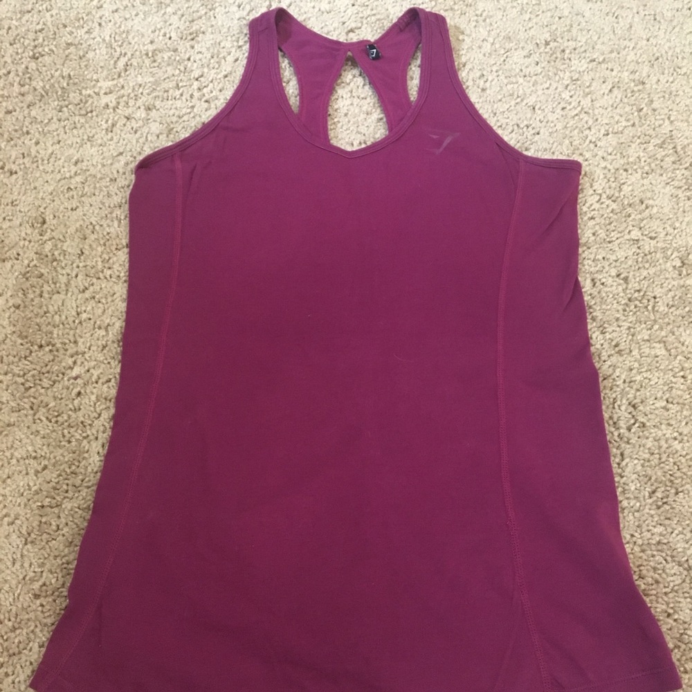 Used condition. Gymshark tank top. Size small.